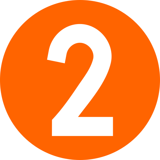 2 number icon