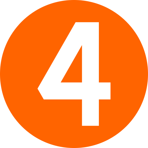 4 number icon