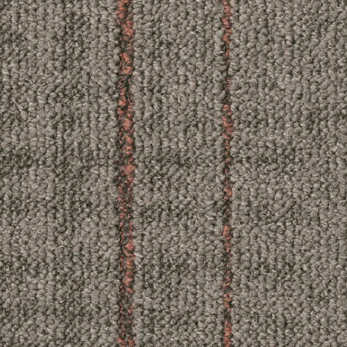 A single stripe of colour Carpet Tiles