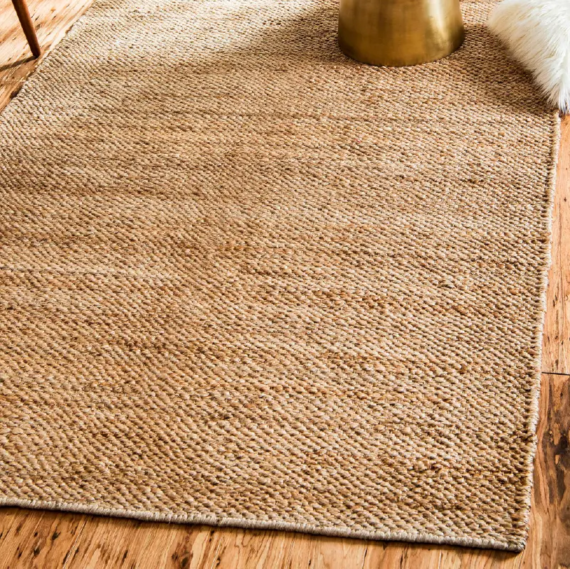 Acoustic-sound-dampening-chunky-texture-natural-jute-carpets-in-Dubai