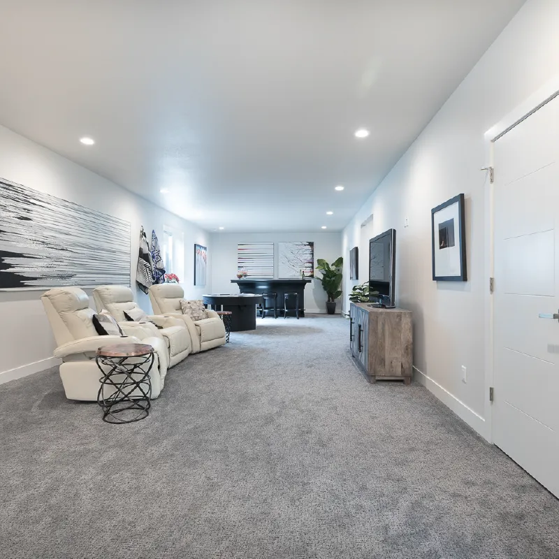 Anti-static carbon core protected indoor carpet tiles in Dubai