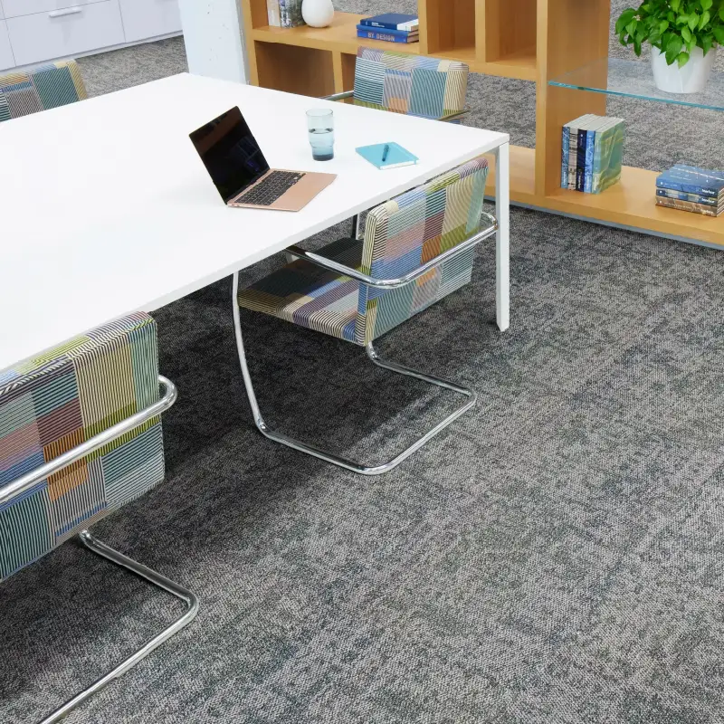 Contemporary textured pattern luxury carpet tiles in UAE