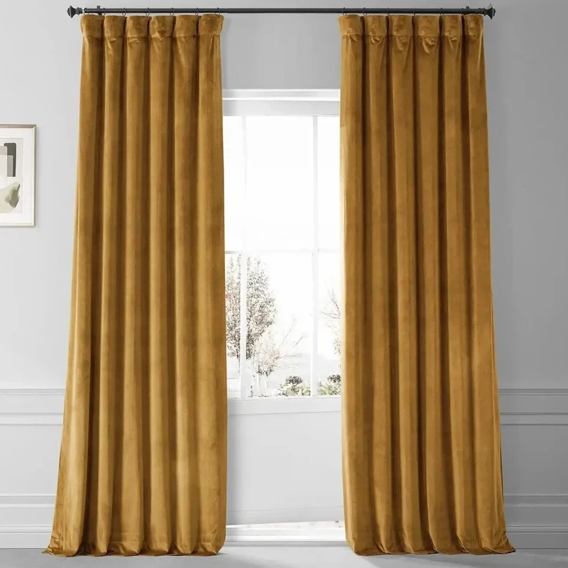 Fade-proof colorfast sun-shield protected blackout curtains in Dubai