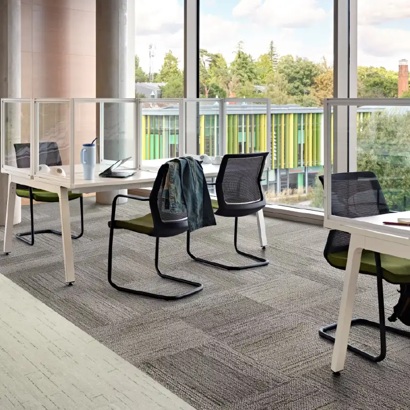 Flame-retardant safety-certified carpet tiles in UAE