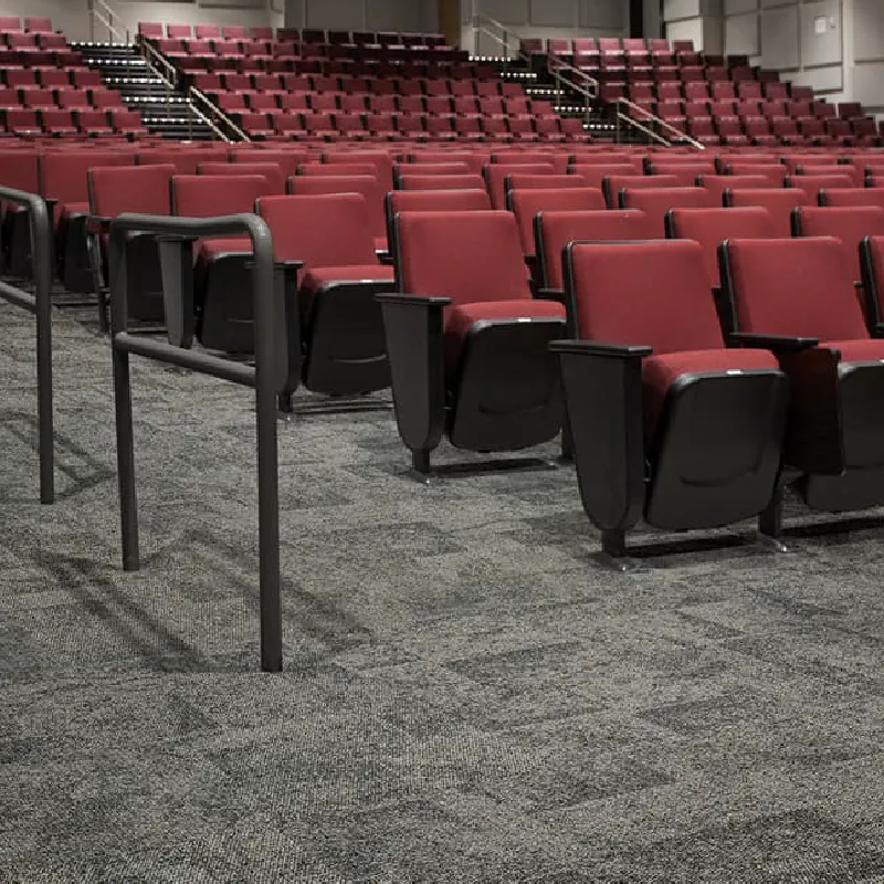 Moisture-shield barrier heavy-duty indoor carpet tiles in UAE
