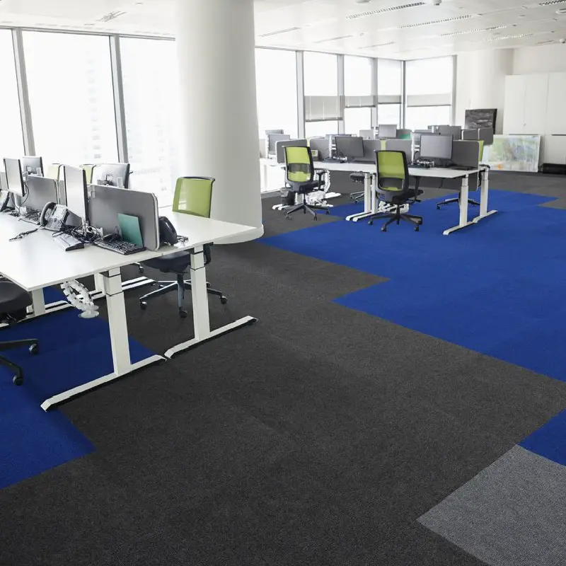 Mold and mildew resistant hygienic carpet tiles in UAE