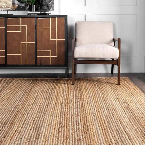 Sound-absorbing acoustic natural fiber sisal carpets in Dubai