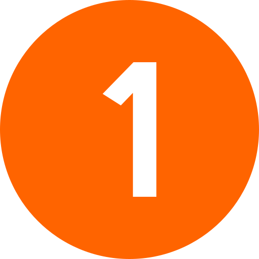 1 number icon